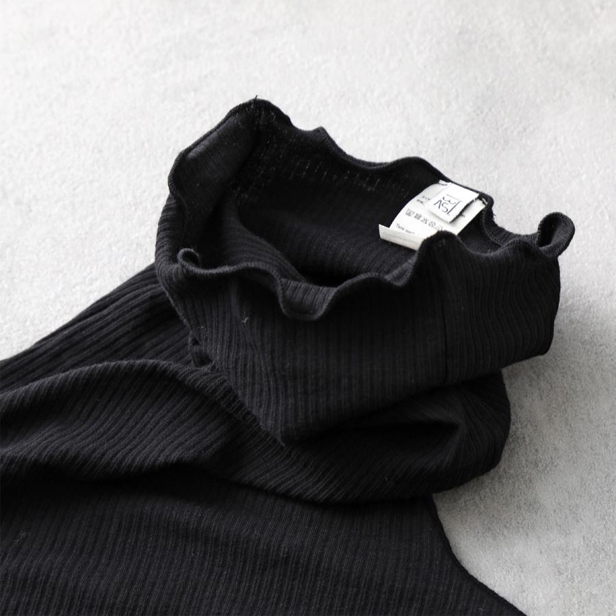 BASERANGE ベースレンジ Tシャツ OMATO TURTLE NECK TTOMT RI 000 レディース 長袖 カットソー ロンT タートルネック ストレッチ カラー2色｜s-musee｜11