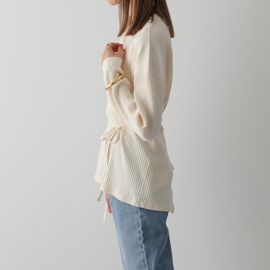 BASERANGE ベースレンジ Tシャツ SHAW LONG SLEEVE FSHL RIB 000 レディース 長袖 ロンT クルーネック セットアップ可能 カラー2色｜s-musee｜09