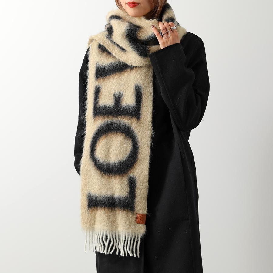 LOEWE ロエベ マフラー F811257X03 メンズ モヘア ウール ロゴ LOEWE ロエベ マフラー F811257X03 メンズ モヘア ウール ロゴ