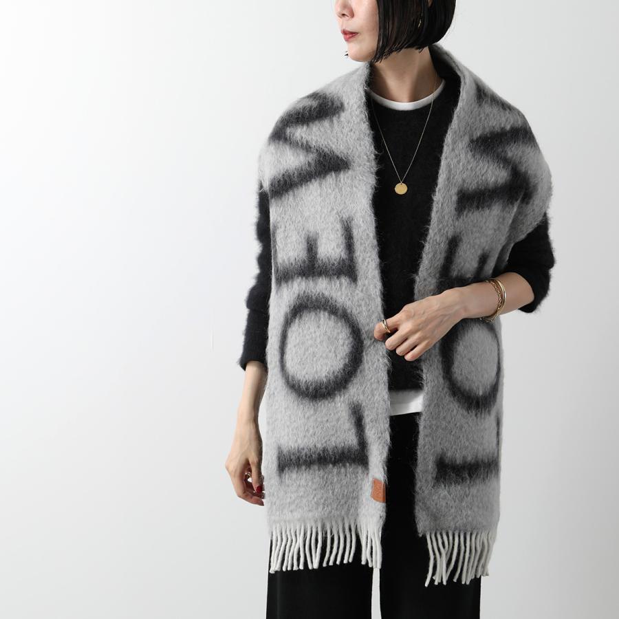 LOEWE ロエベ マフラー F811257X03 メンズ モヘア ウール ロゴ LOEWE ロエベ マフラー F811257X03 メンズ モヘア ウール ロゴ