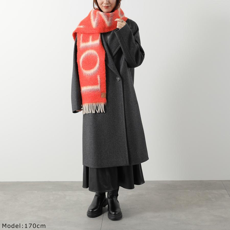 LOEWE（ロエベ） マフラー F811257X03 レディース モヘア ウール ロゴ