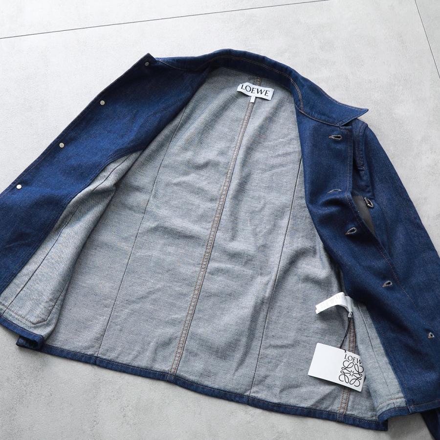 LOEWE（ロエベ） ジャケット H526Y13X20 メンズ デニム アナグラム 胸