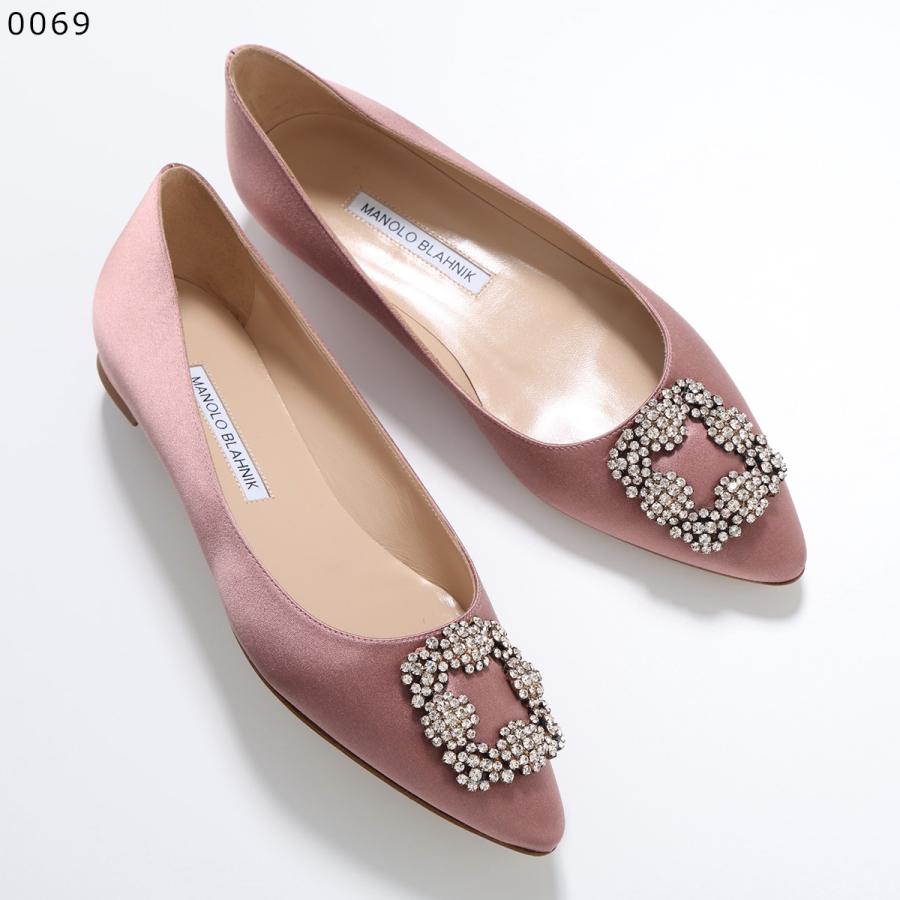 MANOLO BLAHNIK（マノロブラニク） パンプス HANGISIFLAT FMC CLC