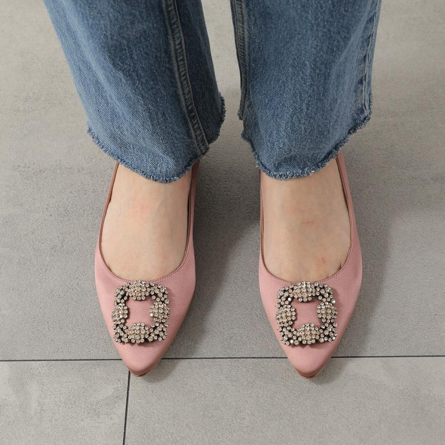 MANOLO BLAHNIK（マノロブラニク） パンプス HANGISIFLAT FMC CLC