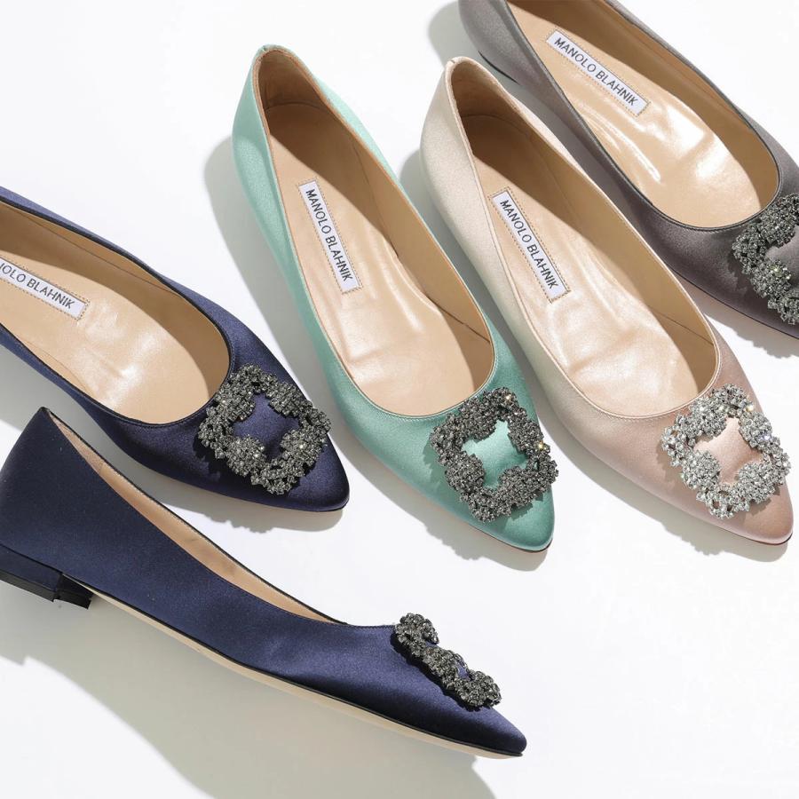 MANOLO BLAHNIK（マノロブラニク） パンプス HANGISIFLAT FMC CLC