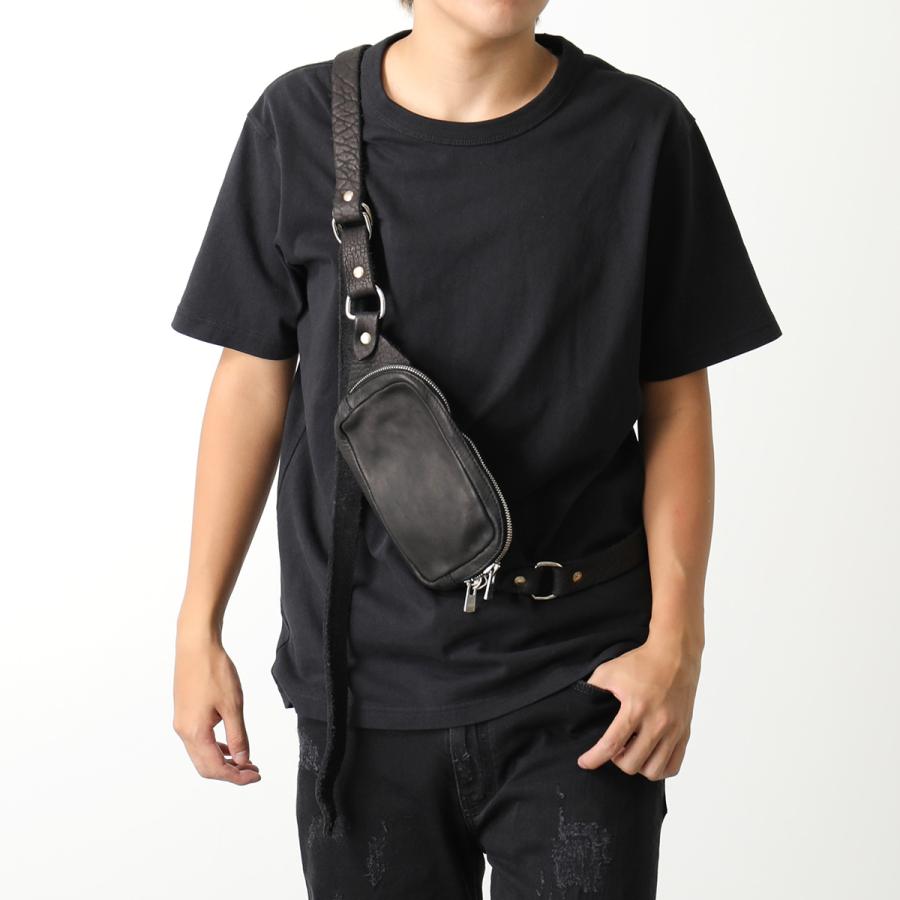 GUIDI グイディ ショルダーバッグ soft horse full grain BV03 メンズ