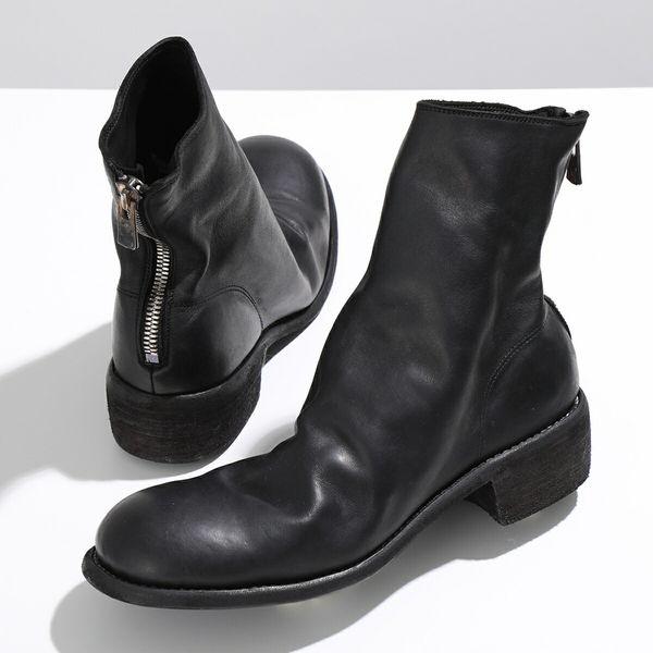 GUIDI（グイディ） バックジップブーツ 796 メンズ ホースレザー フル