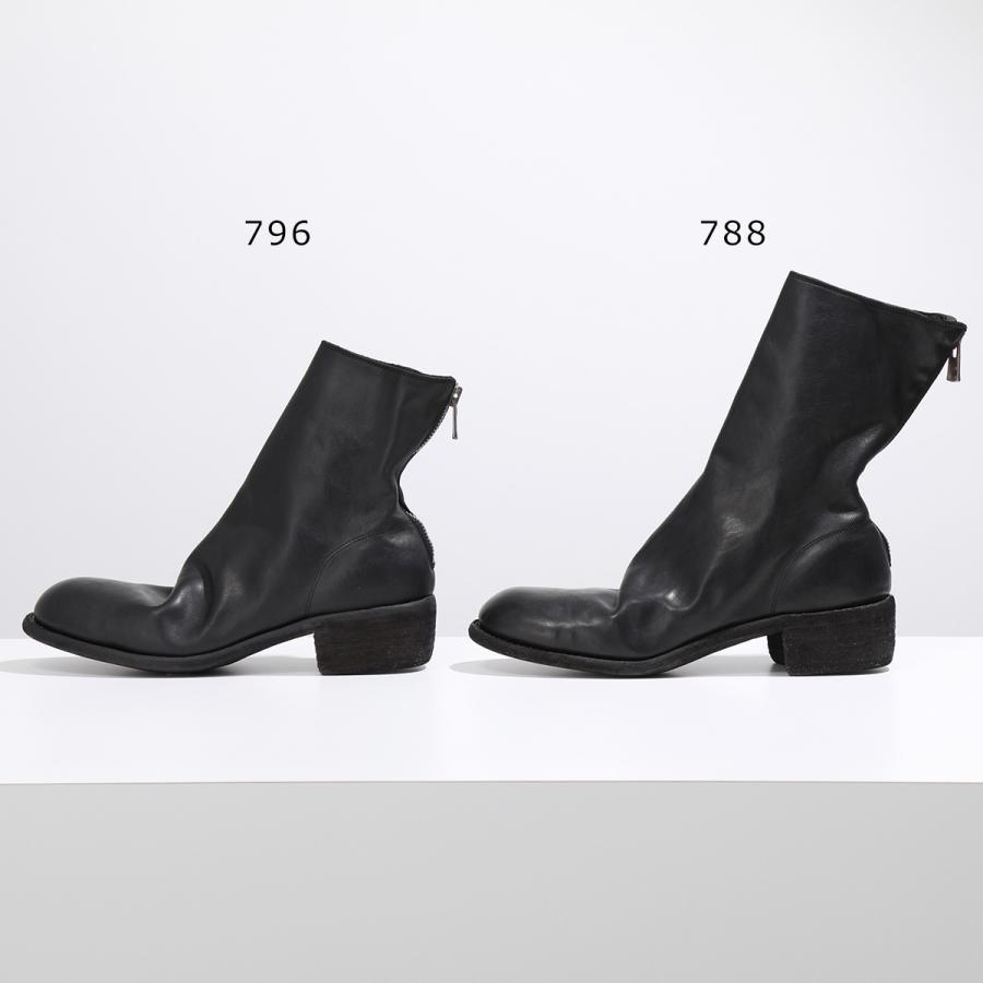 GUIDI グイディ バックジップブーツ 796 メンズ ホースレザー GUIDI グイディ バックジップブーツ 796 メンズ ホースレザー