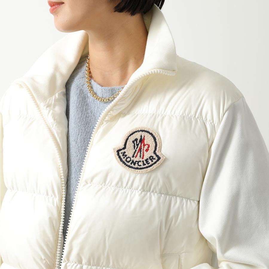 MONCLER モンクレール ブルゾン MAGLIA APERTA CON ZI アペルタ 8G00014 89A2Y レディース ダウン切替 ナイロン×スウェット カラー2色｜s-musee｜10