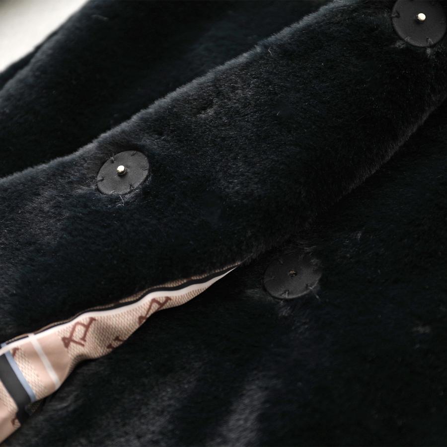 HERNO（ヘルノ） コート SOFT FAUX FUR GC000411D 12422 レディース ファー トレンチコート ロングコート ...