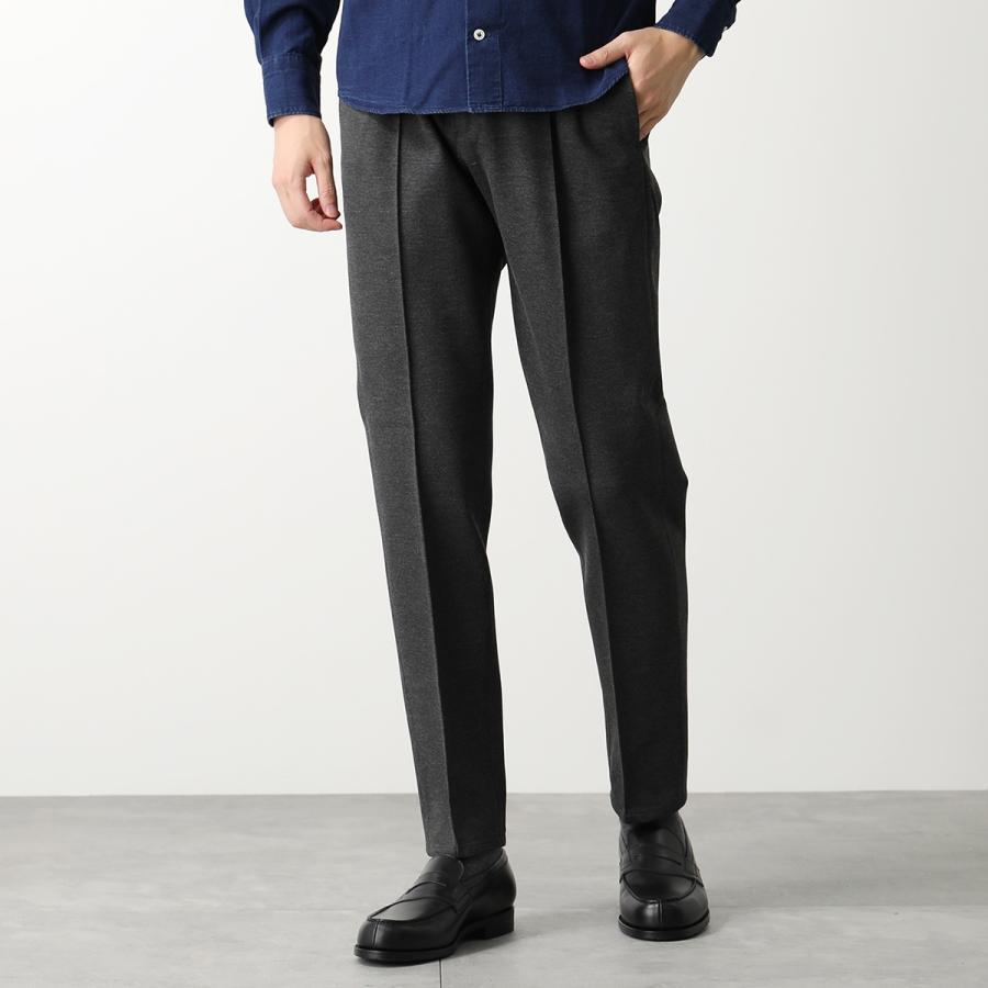 giab's ARCHIVIO 46 グレー イージーパンツ スラックス 中古・古着通販】giab's ARCHIVIO (ジャブス アルキヴィオ) タック