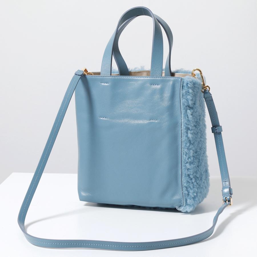 MARNI 青と灰色 ショルダーバッグ MARNI（マルニ） ショルダーバッグ MUSEO SOFT ミュゼオ ソフト