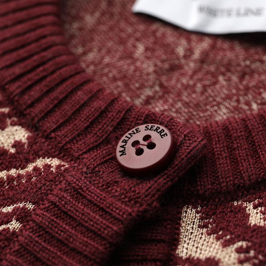 MARINE SERRE（マリーンセル） マリーン セル カーディガン WCA005