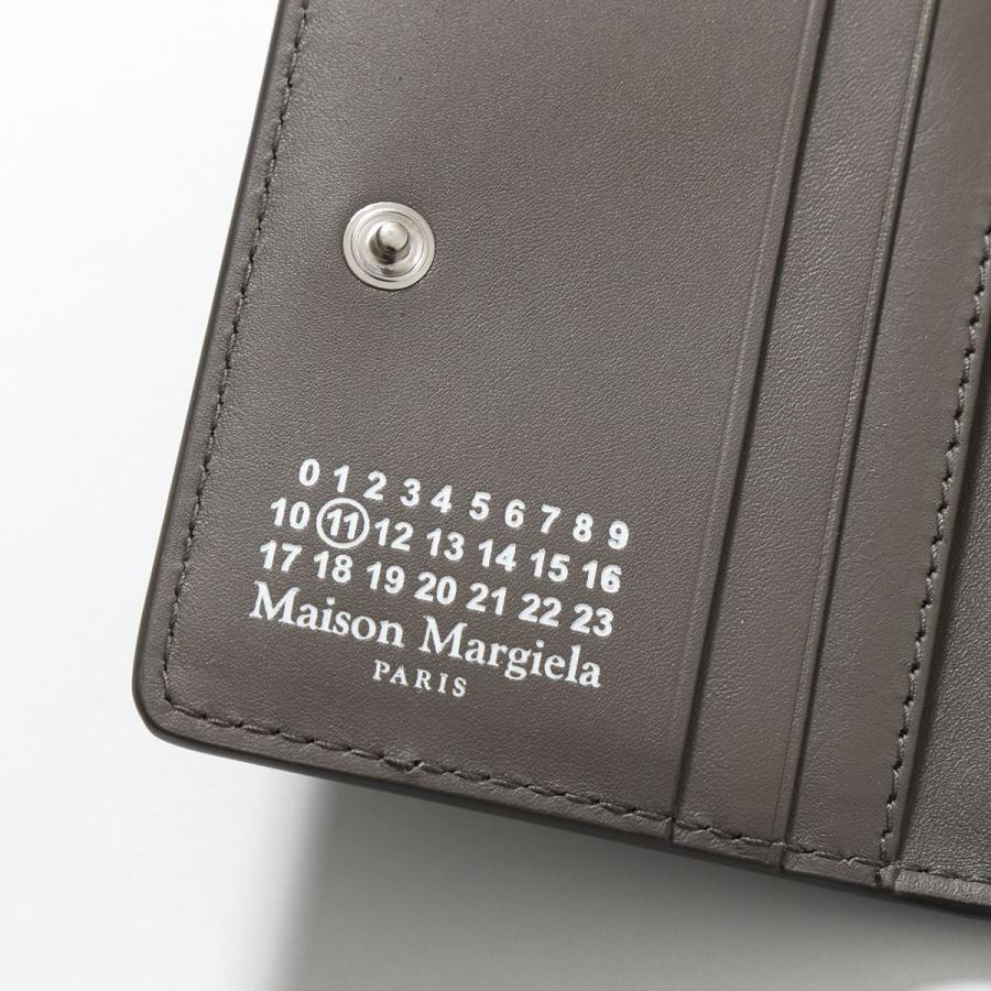 MAISON MARGIELA メゾンマルジェラ カードケース S56UI0128 P4985 レディース レザー キーリング付き ステッチ パスケース カラー2色 S56UI0128P4985T8013の画像
