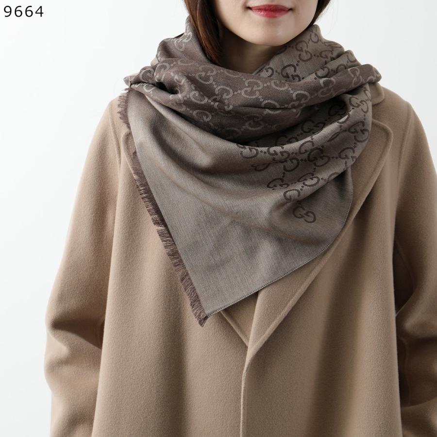 GUCCI グッチ ストール 165904 3G646 レディース スカーフ シルク混  