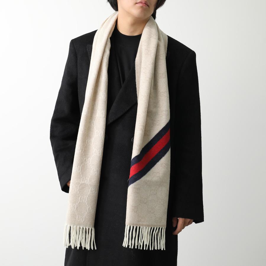 新品 GUCCI アルパカ GG柄 イタリア製 マフラー メンズ レディース GUCCI（グッチ） マフラー 570603 3G200 3GB18 レディース GGロゴ