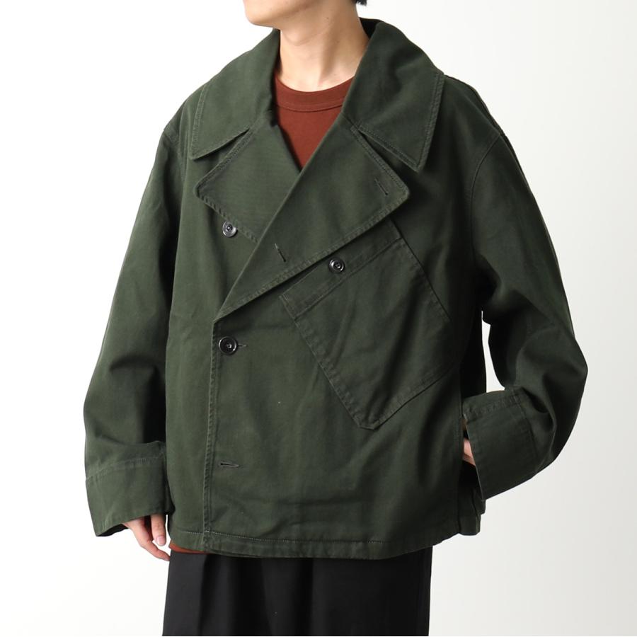 Lemaire ルメール デニムジャケット DISPATCH JACKET OW334 LD1000 LD1001 メンズ パッチポケット ダブル コットン オーバーサイズ カラー2色｜s-musee｜05