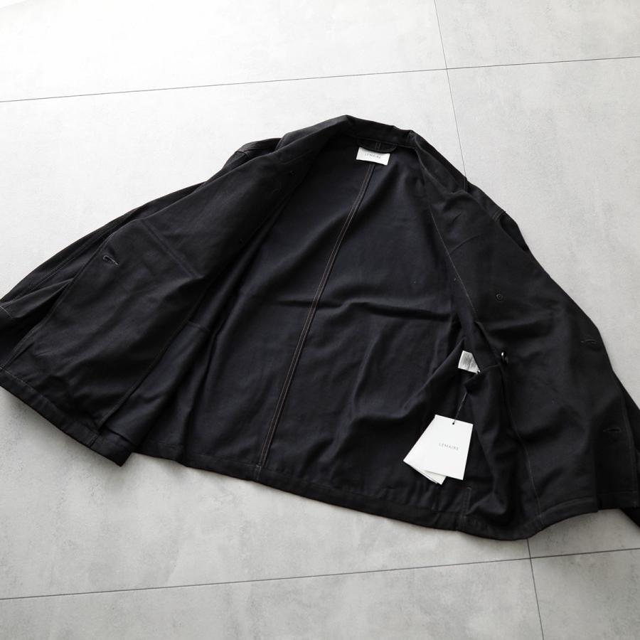 Lemaire ルメール デニムジャケット DISPATCH JACKET OW334 LD1000 LD1001 メンズ パッチポケット ダブル コットン オーバーサイズ カラー2色｜s-musee｜10