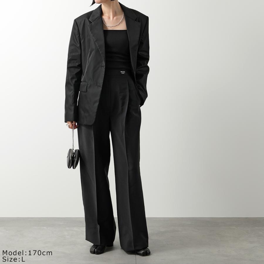 PRADA プラダ ワイドパンツ P230H 12I1 レディース センター PRADA プラダ ワイドパンツ P230H 12I1 レディース センター