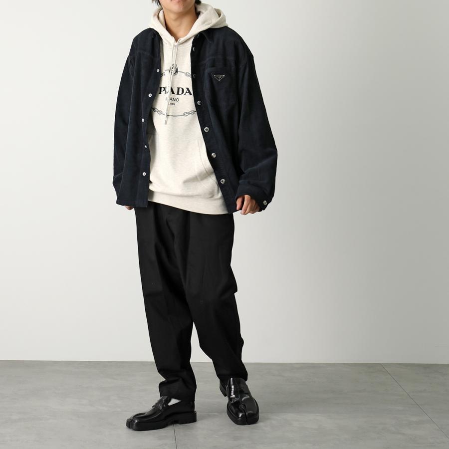 PRADA プラダ フーディー UJL24B メンズ コットン フリース PRADA プラダ フーディー UJL24B メンズ コットン フリース