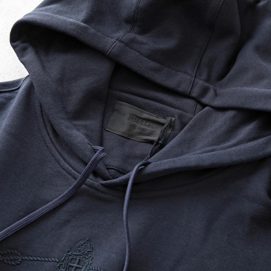 PRADA プラダ フーディー UJL24B メンズ コットン フリース PRADA プラダ フーディー UJL24B メンズ コットン フリース