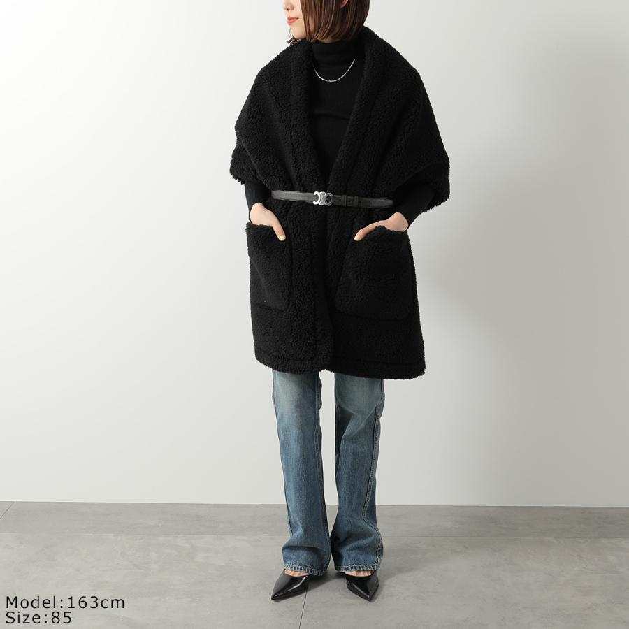 【美品】CELINE トリオンフ ベルト ミディアム スムースレザー ブラック CELINE（セリーヌ） ベルト 45AKA2ACO.38SI レディース ミディアム