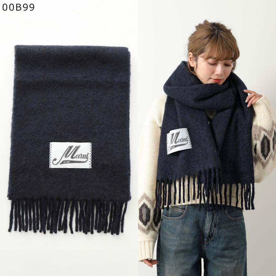 MARNI マルニ マフラー SCMC0059Y0 UTW918 レディース ロゴラベル