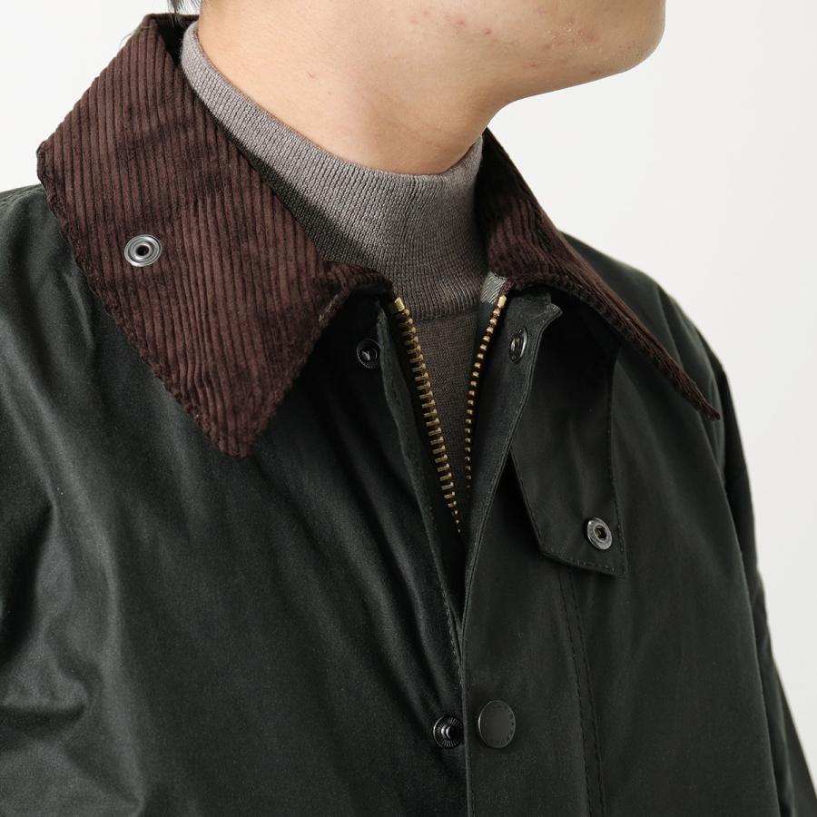 Barbour バブアー ロングコート BORDER WAX JACKET ボーダー MWX0008 メンズ オイルドジャケット カラー3色の画像