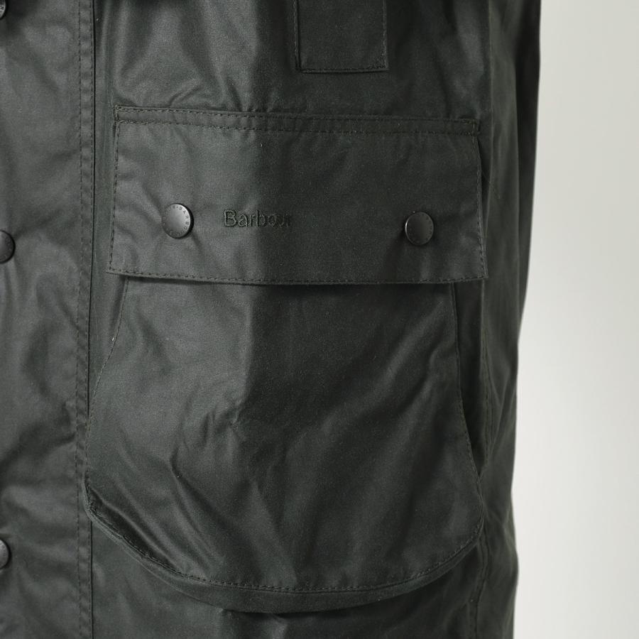 Barbour バブアー ロングコート BORDER WAX JACKET ボーダー MWX0008 メンズ オイルドジャケット カラー3色の画像