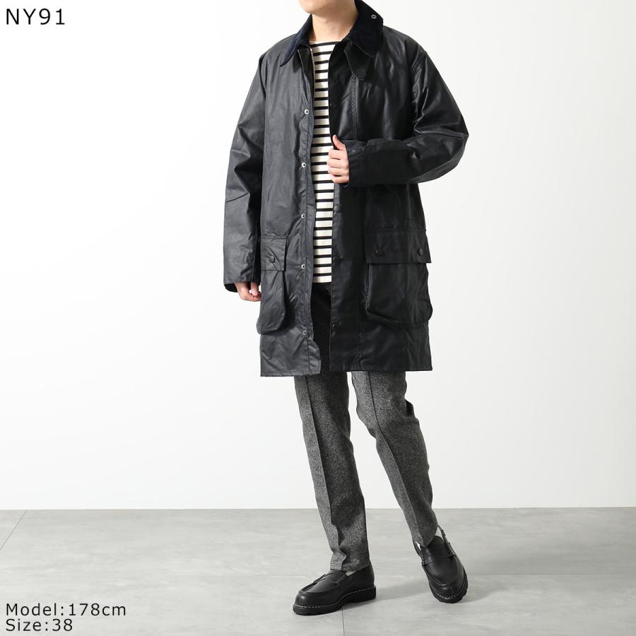 【美品】Barbourバブアー　ロングコート38サイズ Barbour コート アウター 「別注」BARBOUR / BURGHLEY ロング