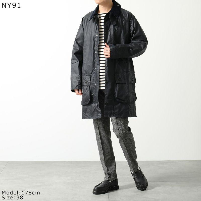 Barbour（バブアー） ロングコート BORDER WAX JACKET ボーダー