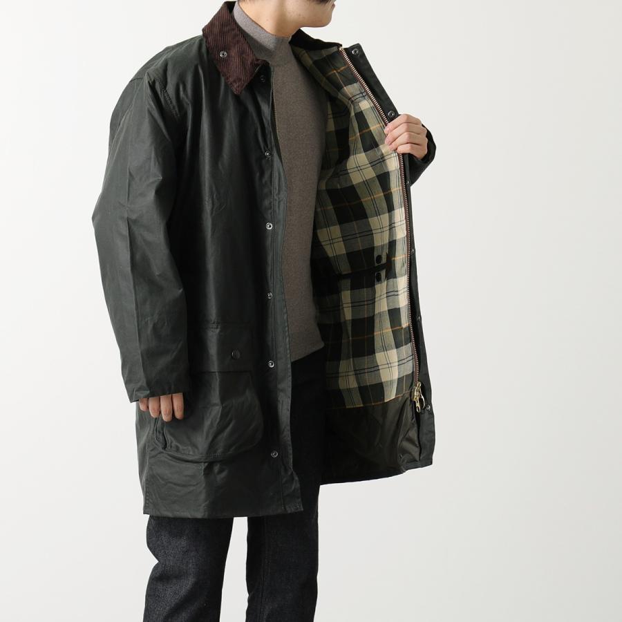 Barbour バブアー ロングコート BORDER WAX JACKET ボーダー Barbour バブアー ロングコート BORDER WAX JACKET ボーダー