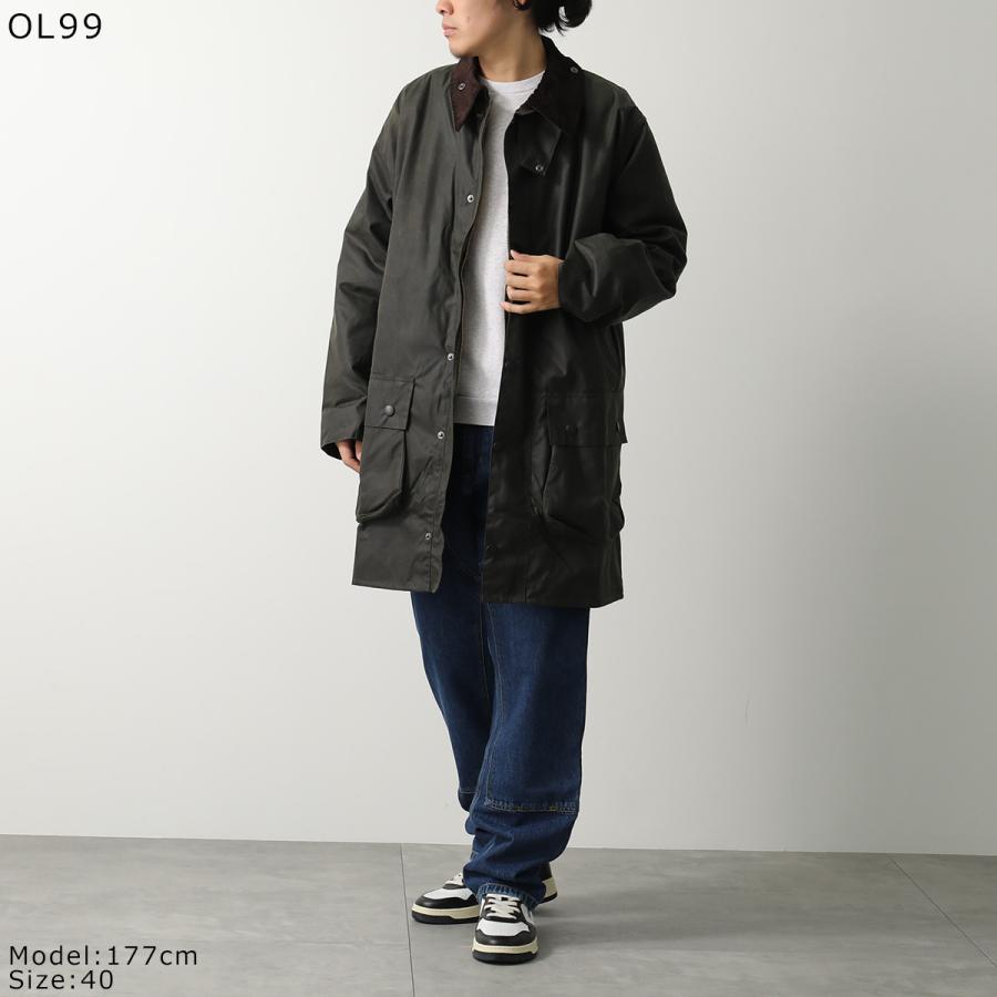Barbour バブアー ロングコート BORDER WAX JACKET ボーダー