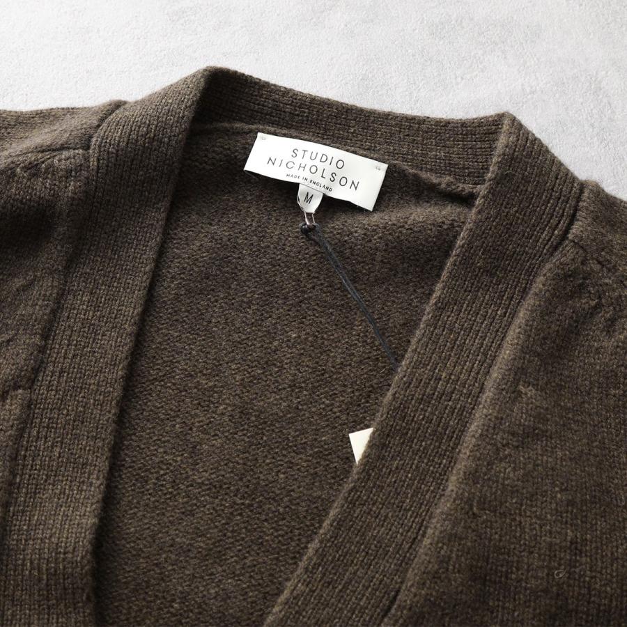 STUDIO NICHOLSON スタジオニコルソン カーディガン SEN SNM 049  