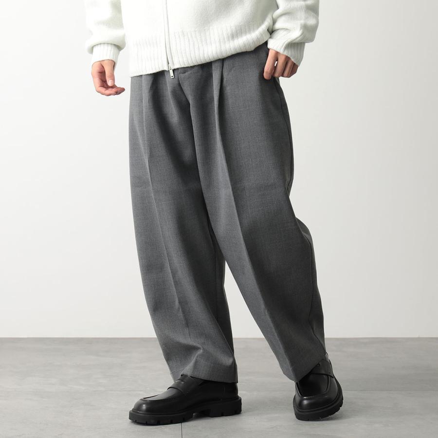 STUDIO NICHOLSON スタジオニコルソン ワイドパンツ ELLIS SNM 1074 メンズ ボリュームパンツ ワンプリーツ カラー2色 STUDIO NICHOLSON スタジオニコルソン ワイドパンツ ELLIS SNM 1074 メンズ ボリュームパンツ ワンプリーツ カラー2色