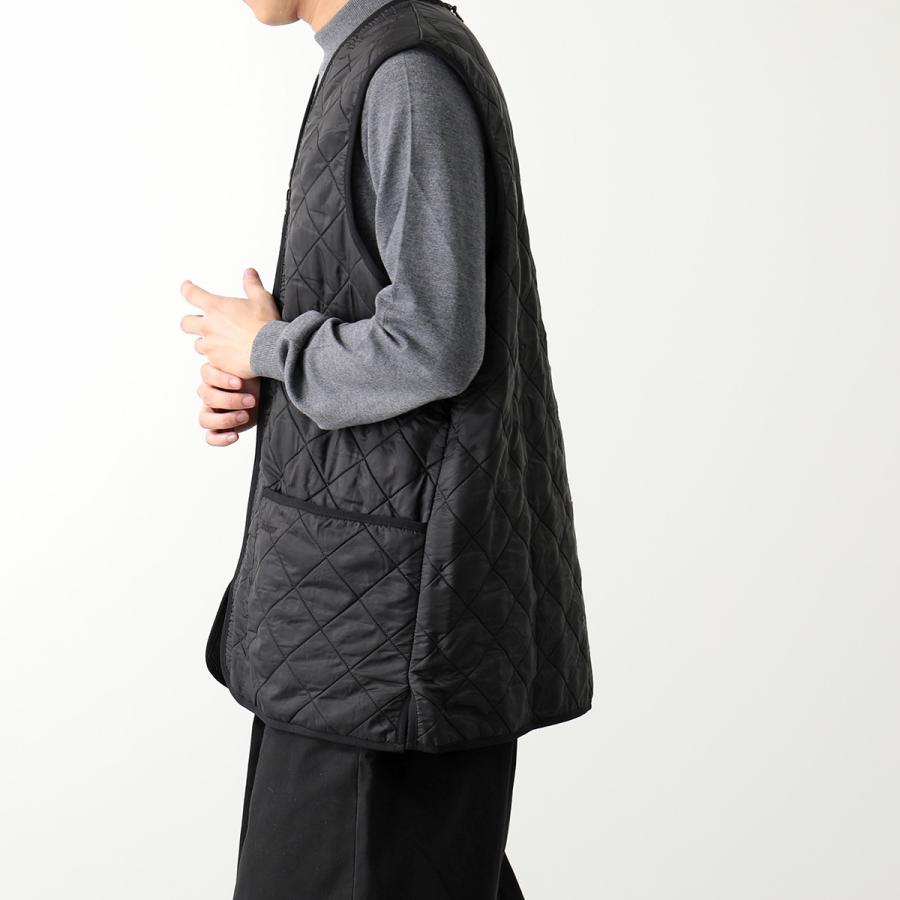stkdi...☆新品未使用☆Barbour バブアー　ベスト　ホワイト Barbour ベスト ジレ BARBOUR/バブアー/フロントジップ ファー