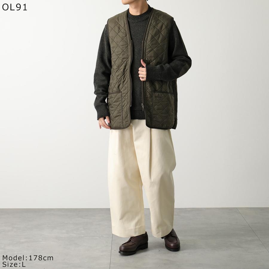 Barbour バブアー ベスト polarquilt waistcoat/zip MLI0002