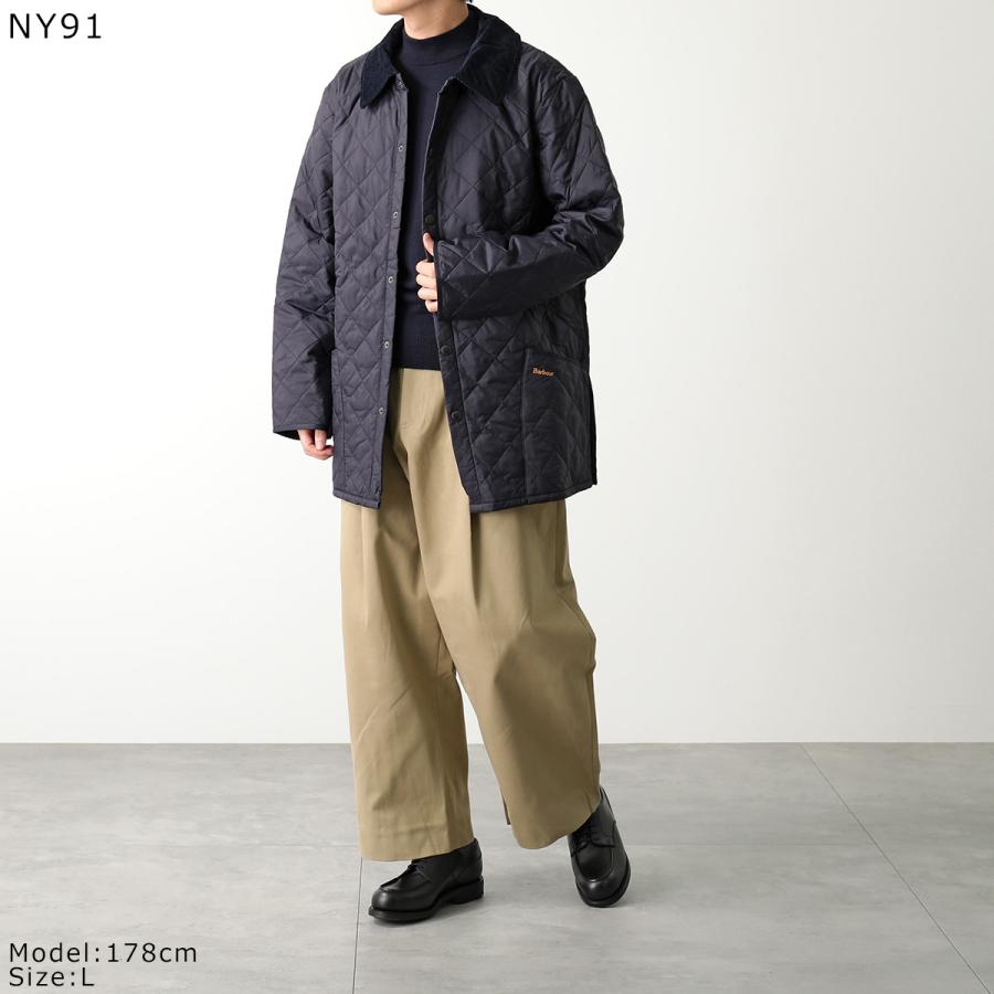 Barbour バブアー キルティング ジャケット MQU0001 LIDDESDALE QUILTED メンズ リッズデイル 中綿 ステンカラー コート カラー3色