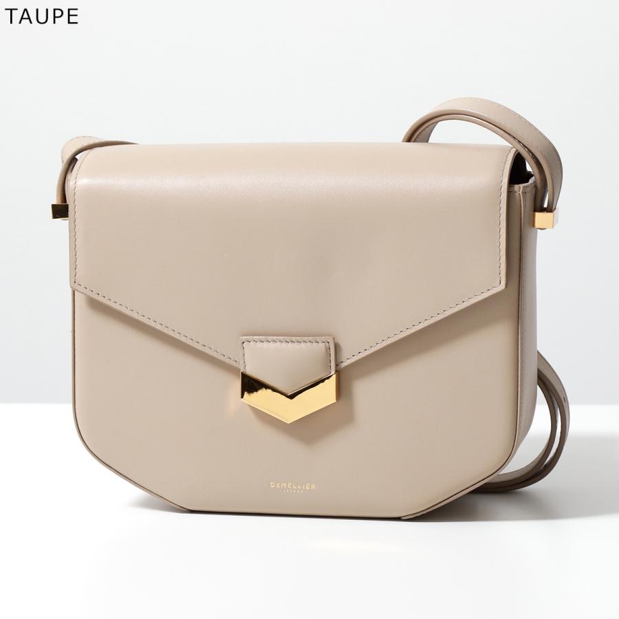 DEMELLIER デメリエー ベージュ レザーバック DEMELLIER デメリエー ショルダーバッグ VANCOUVER バンクーバー