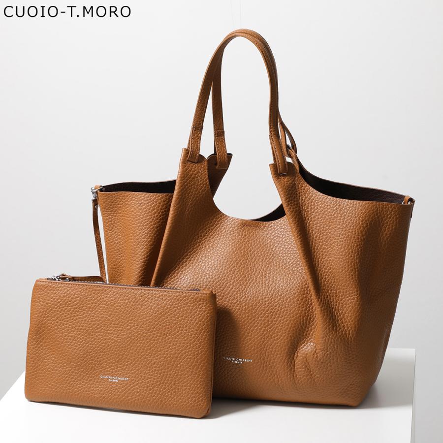 新品未使用 ジャンニキアリーニ DUA Mサイズ キャメル BS9720 GIANNI CHIARINI（ジャンニ キアリーニ） トートバッグ DUA M BS 9720
