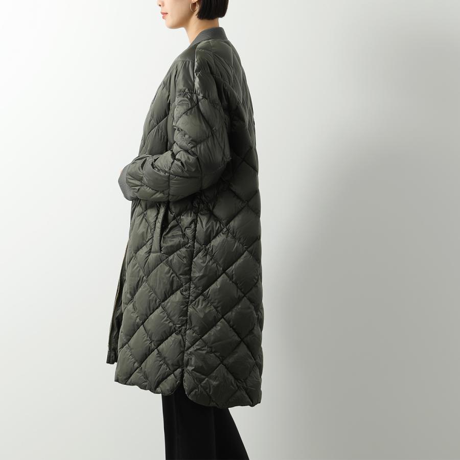 Max Mara The Cube マックスマーラ ザ・キューブ ダウンコート TREBI トルビ レディース リバーシブル キルティング ボンバージャケット 076｜s-musee｜03