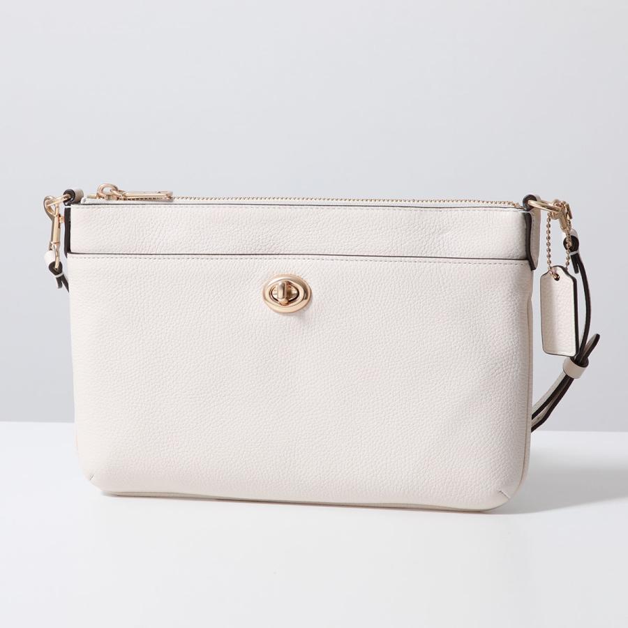 ローレンラルフローレン　牛革ハンドバッグ ホワイト ローレンラルフローレン ハンドバッグ レザー チャーム付き