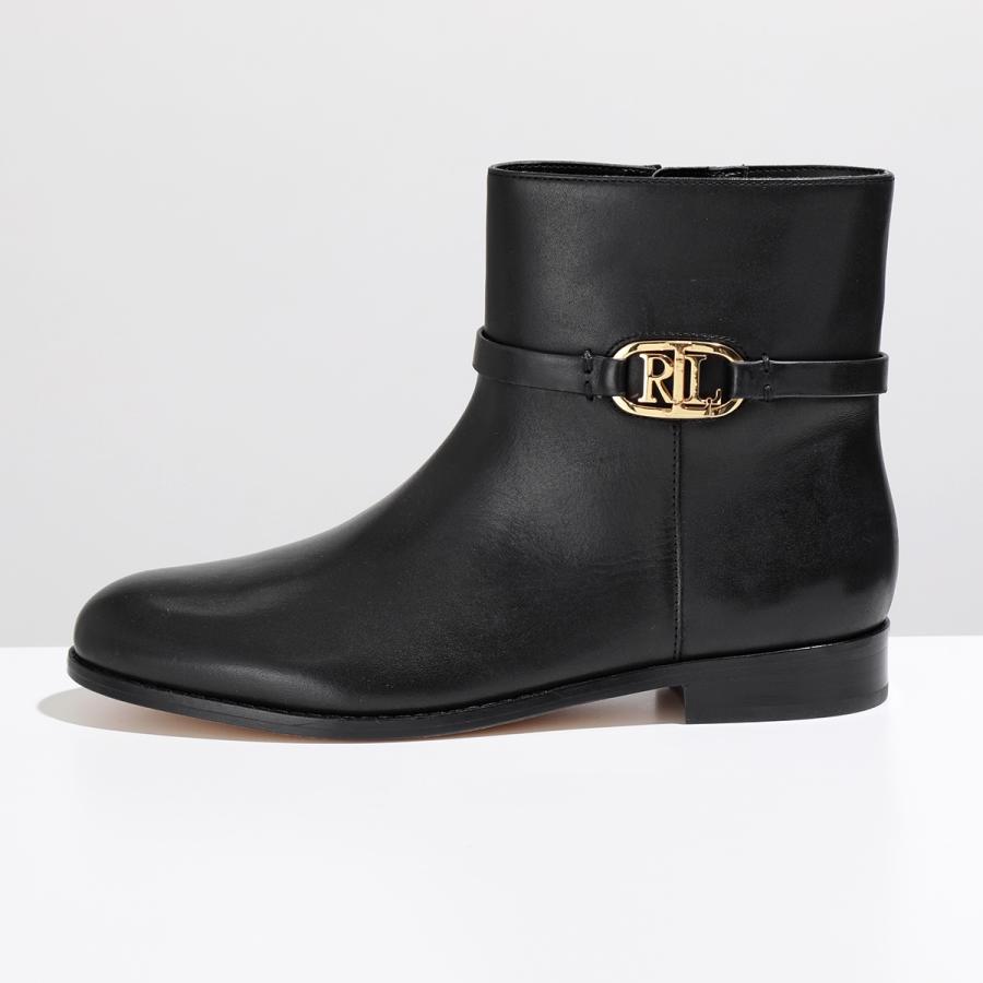 新品ラルフローレンロゴショートブーツ23cmミ LAUREN RALPH LAUREN（ローレン ラルフローレン） ラルフローレン