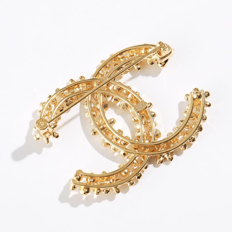 シャネルCHANEL ブローチ 楽天市場】シャネル CHANEL ブローチ メタル CCマーク ストラス