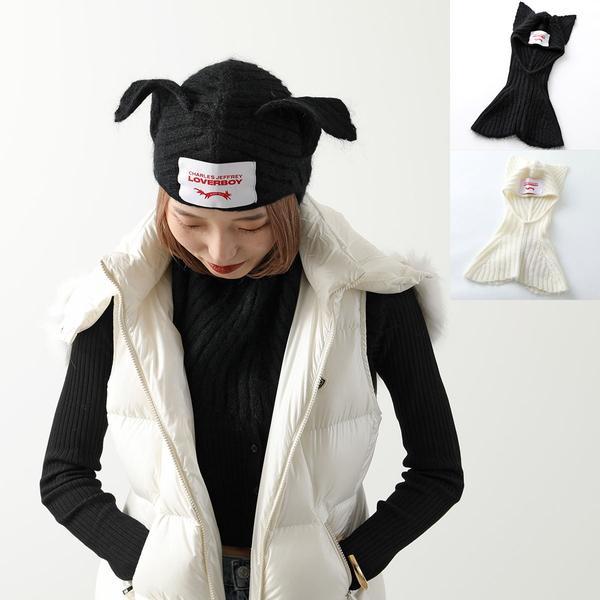 CHARLES JEFFREY LOVERBOY バラクラバ KNITTED EARS BALACLAVA CHARLES JEFFREY LOVERBOY バラクラバ KNITTED EARS BALACLAVA