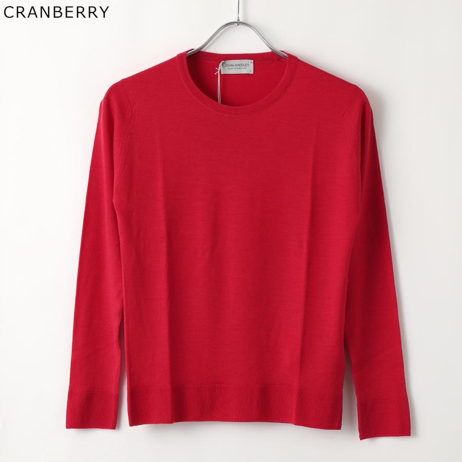 き*き様 超美品　JOHN SMEDLEY 赤 長袖ニットセーター　modern JOHN SMEDLEY（ジョンスメドレー） ニット VIVIENNE ヴィヴィアン