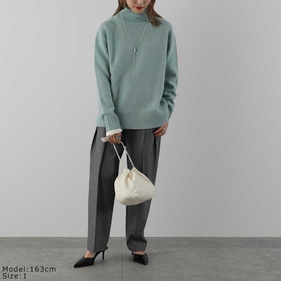 IHATOV イーハトーブ セーター Wool cashemere stand neck sweater 