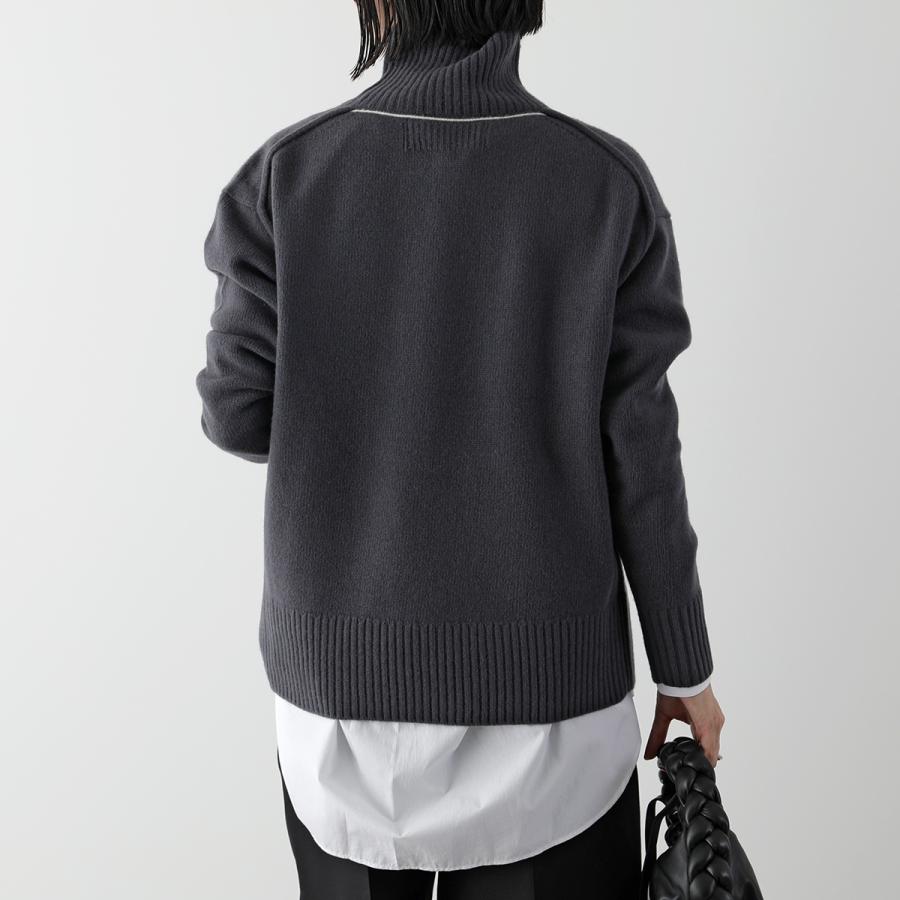 IHATOV イーハトーブ セーター Wool cashemere stand neck sweater 