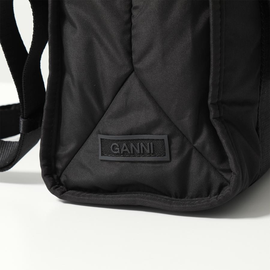 GANNI ガニー トートバッグ Recycled tech Small Tote A4955 A4918 レディース ハンドバッグ ショルダーバッグ レオパード ロゴ 鞄 カラー2色｜s-musee｜13