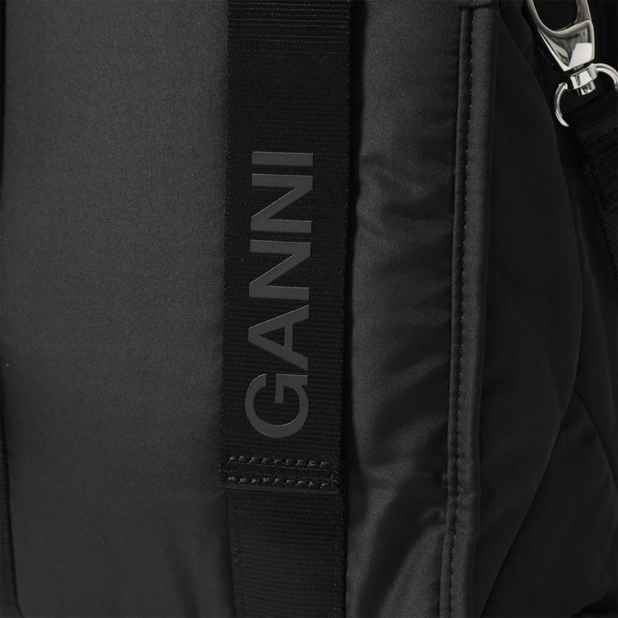 GANNI ガニー トートバッグ Recycled tech Small Tote A4955 A4918 レディース ハンドバッグ ショルダーバッグ レオパード ロゴ 鞄 カラー2色｜s-musee｜14